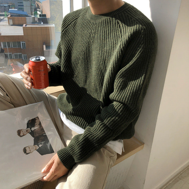 GISUNG Knitted Sweater