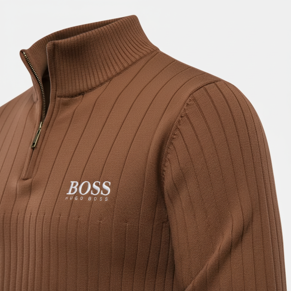 Zipped Neck Sweater BS™